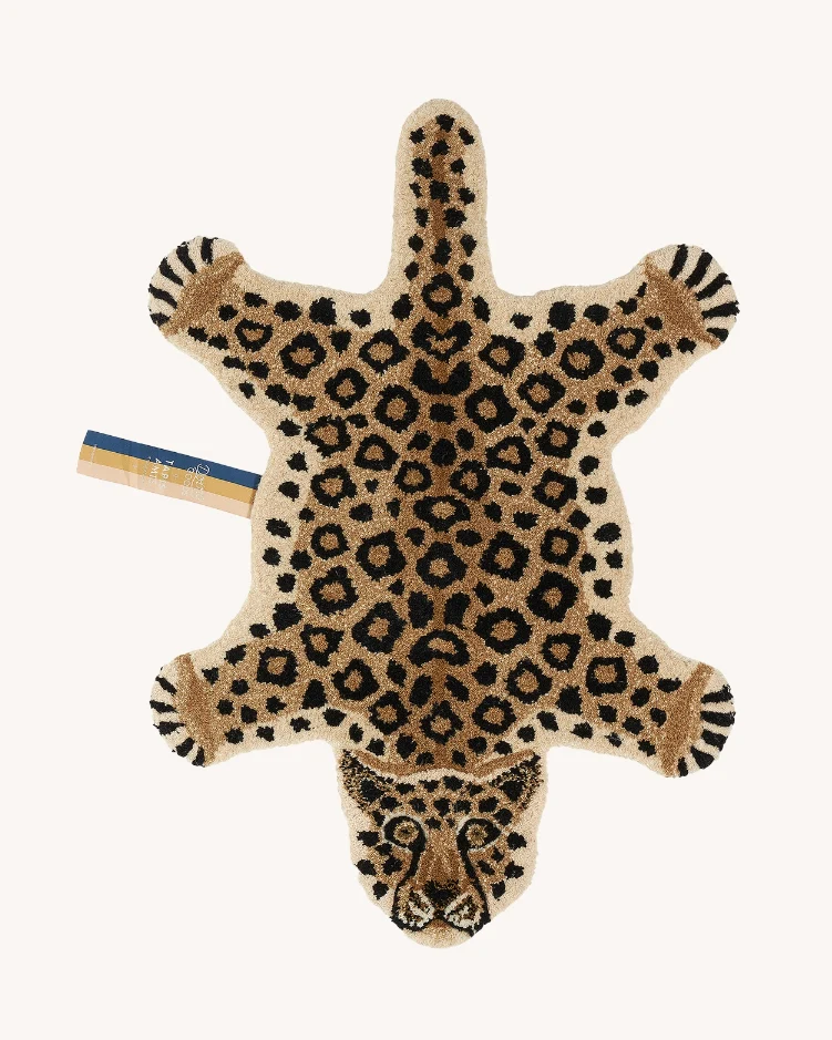 Loony Leopard Rug Small