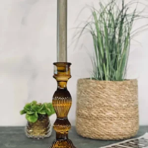 Lysestake i glass – Stor