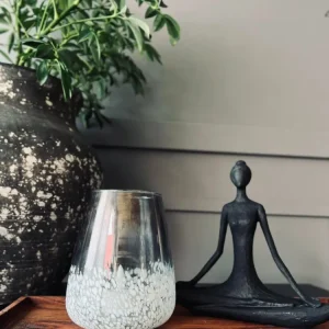 Lysestake til telys - GLAS ART