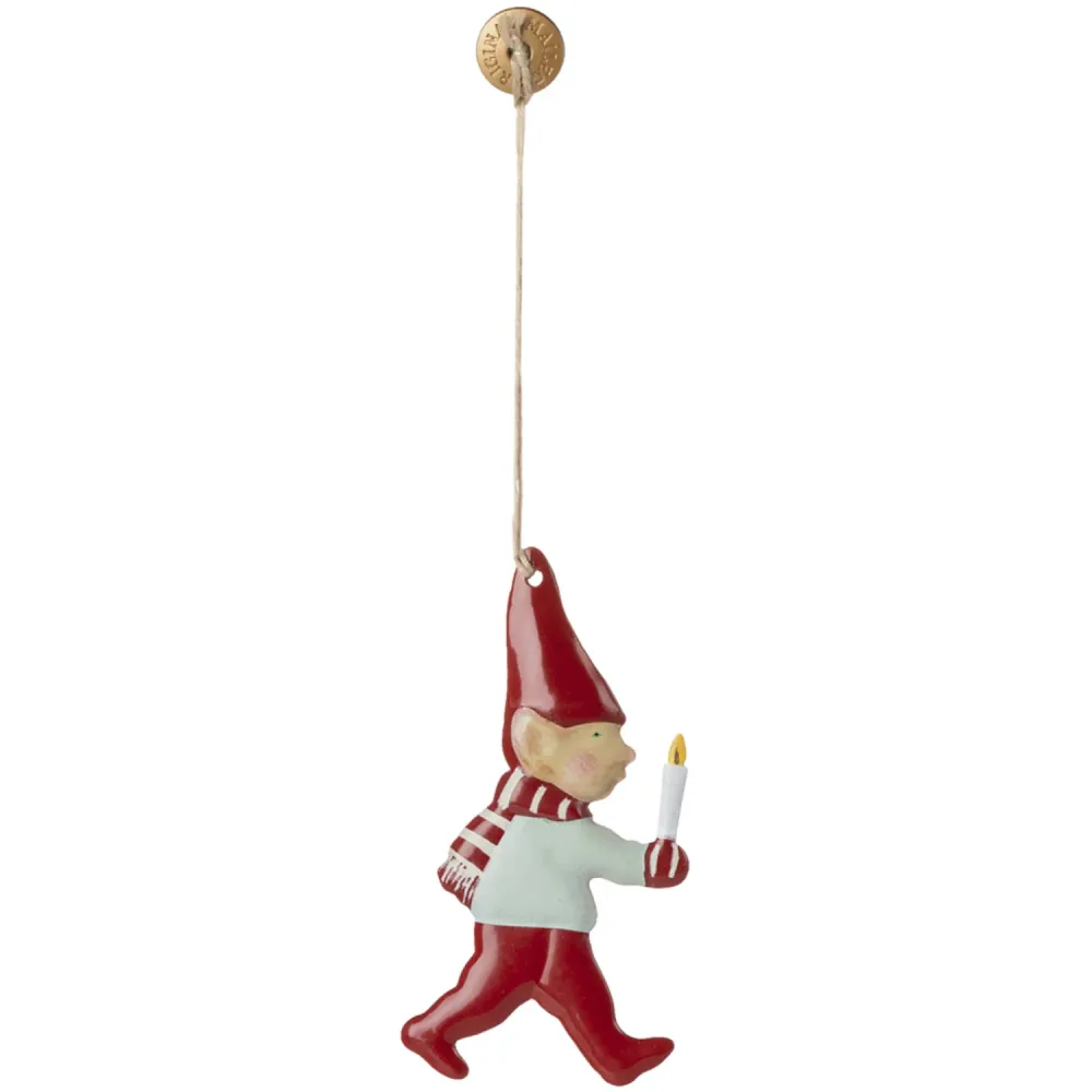 Maileg Metal Ornament, Pixy - Stearinlys