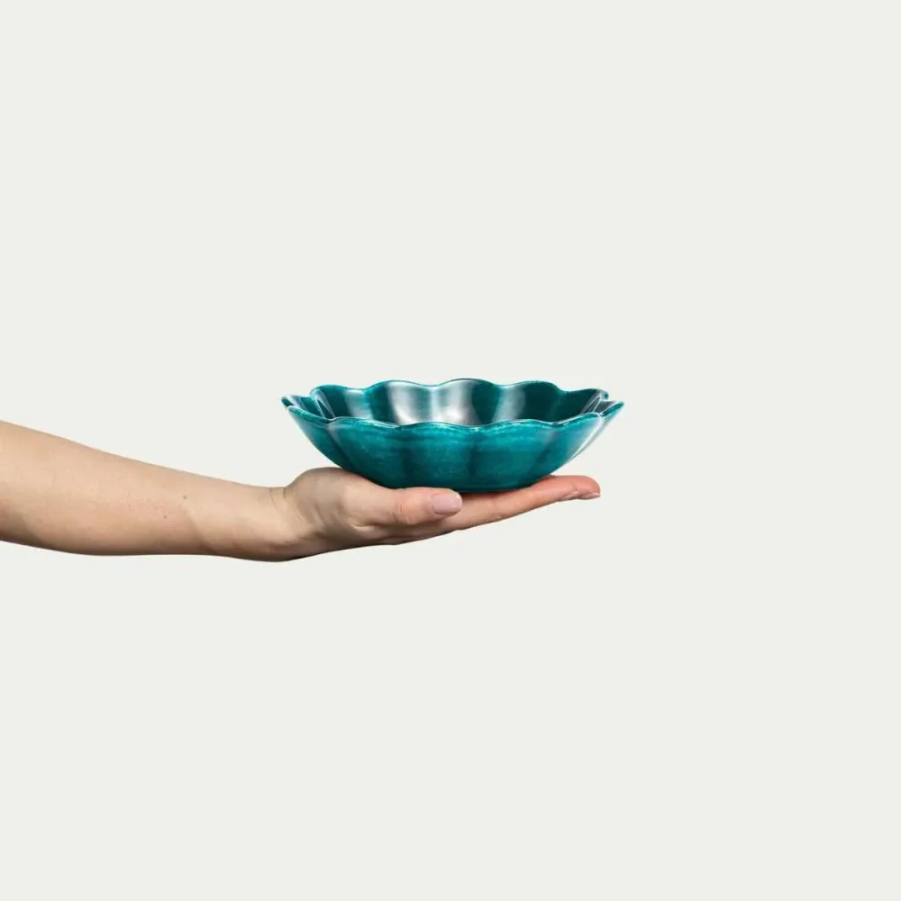 Mateus Oyster Bowl 18*16cm Blå