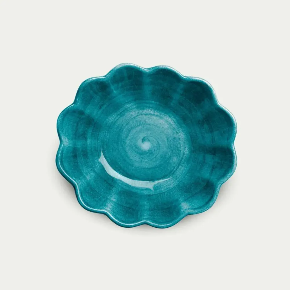 Mateus Oyster Bowl 18*16cm Blå