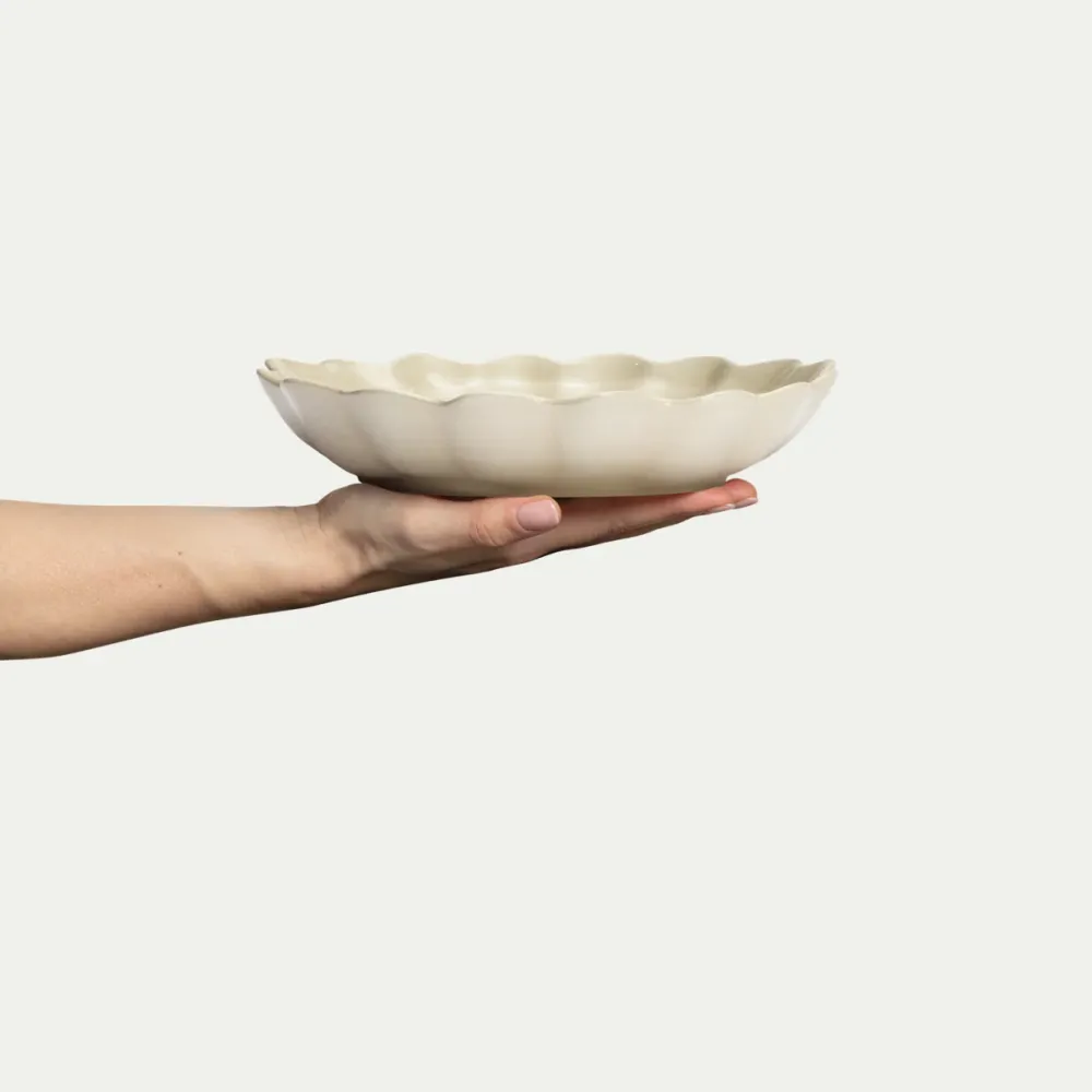 Mateus Oyster Bowl 24cm Sand