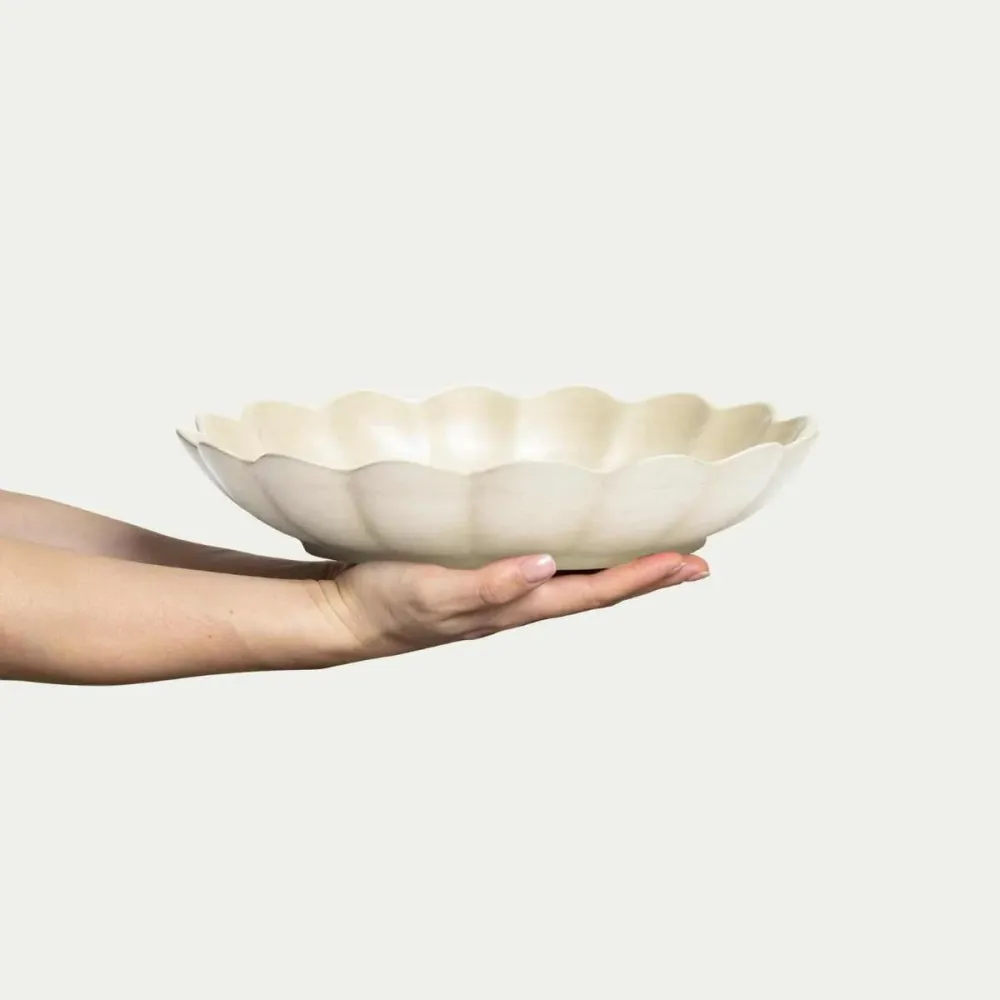 Mateus Oyster Bowl 31cm Sand