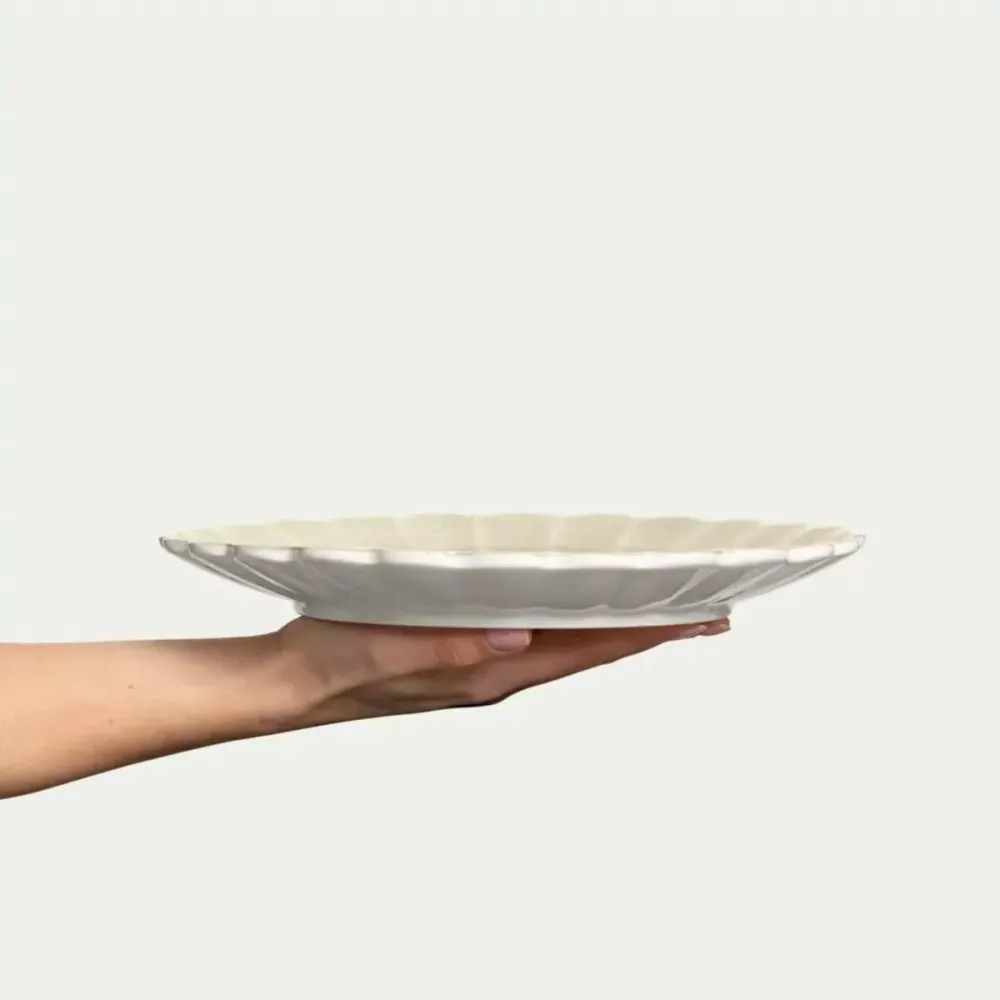 Mateus Oyster Tallerken 28cm Sand