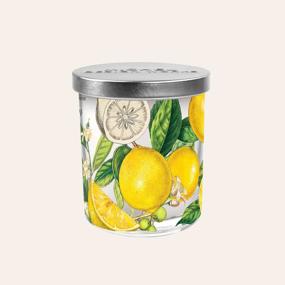 Michel Design Works Lemon Basil Cadle Jar Lid