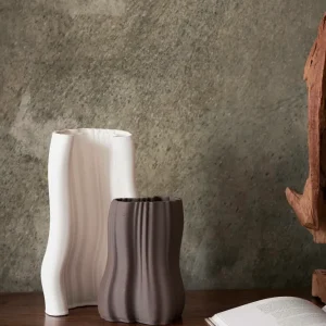 Moire Vase Small Anthracite