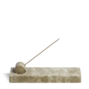 Monolith incense holder - Light brown