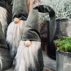 Nisse med skjegg - 23 cm
