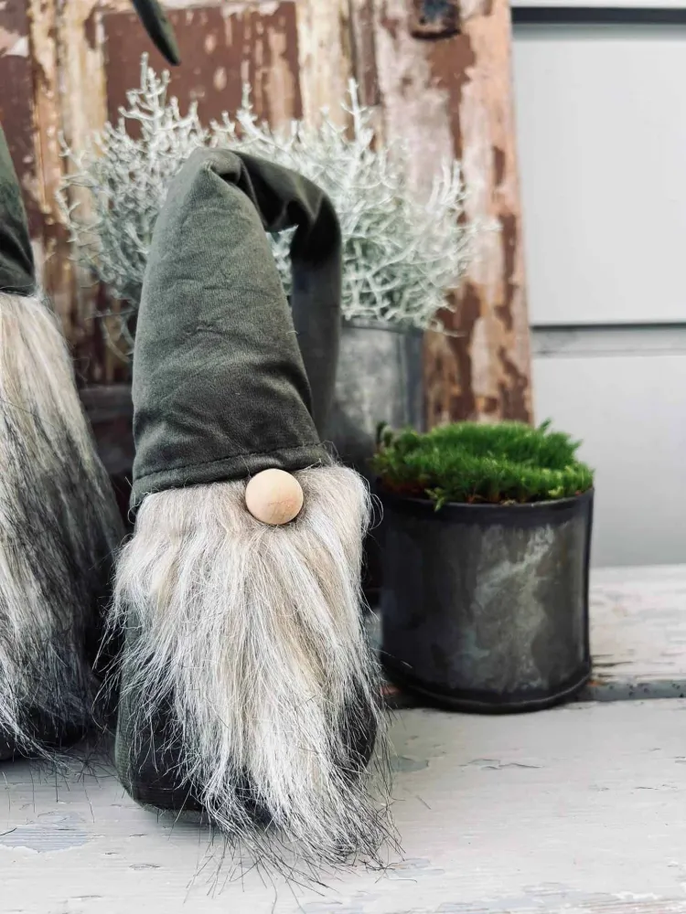 Nisse med skjegg - 23 cm