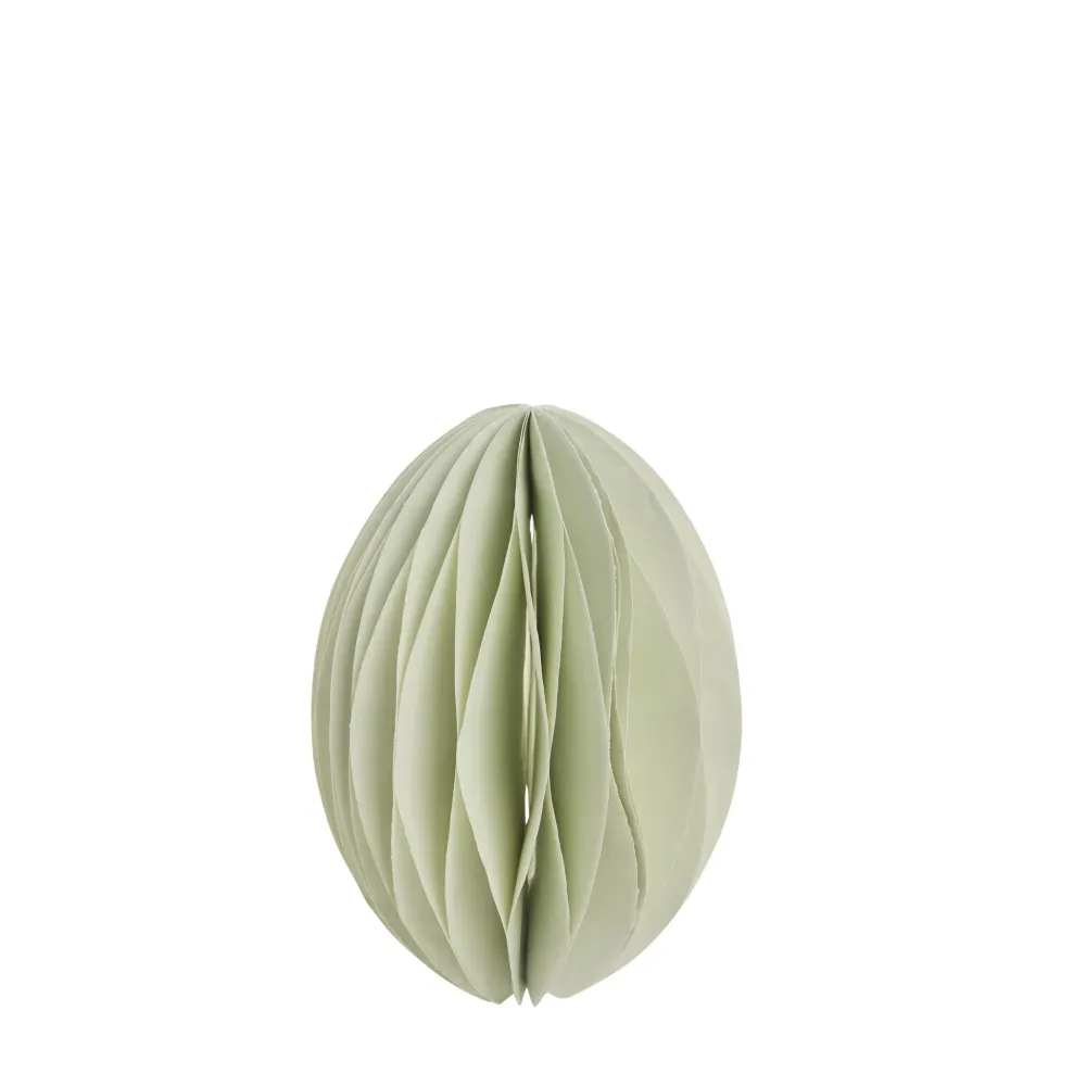 Papillaeggdekorasjon H15 L. Grønn