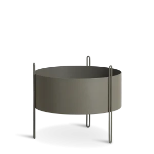 Pidestall planter (Medium) - Taupe