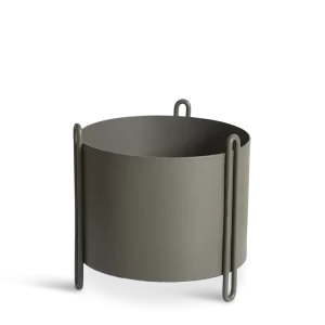 Pidestall planter (Small) - Taupe