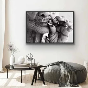 Plakat - Black/white Smoking 70x100