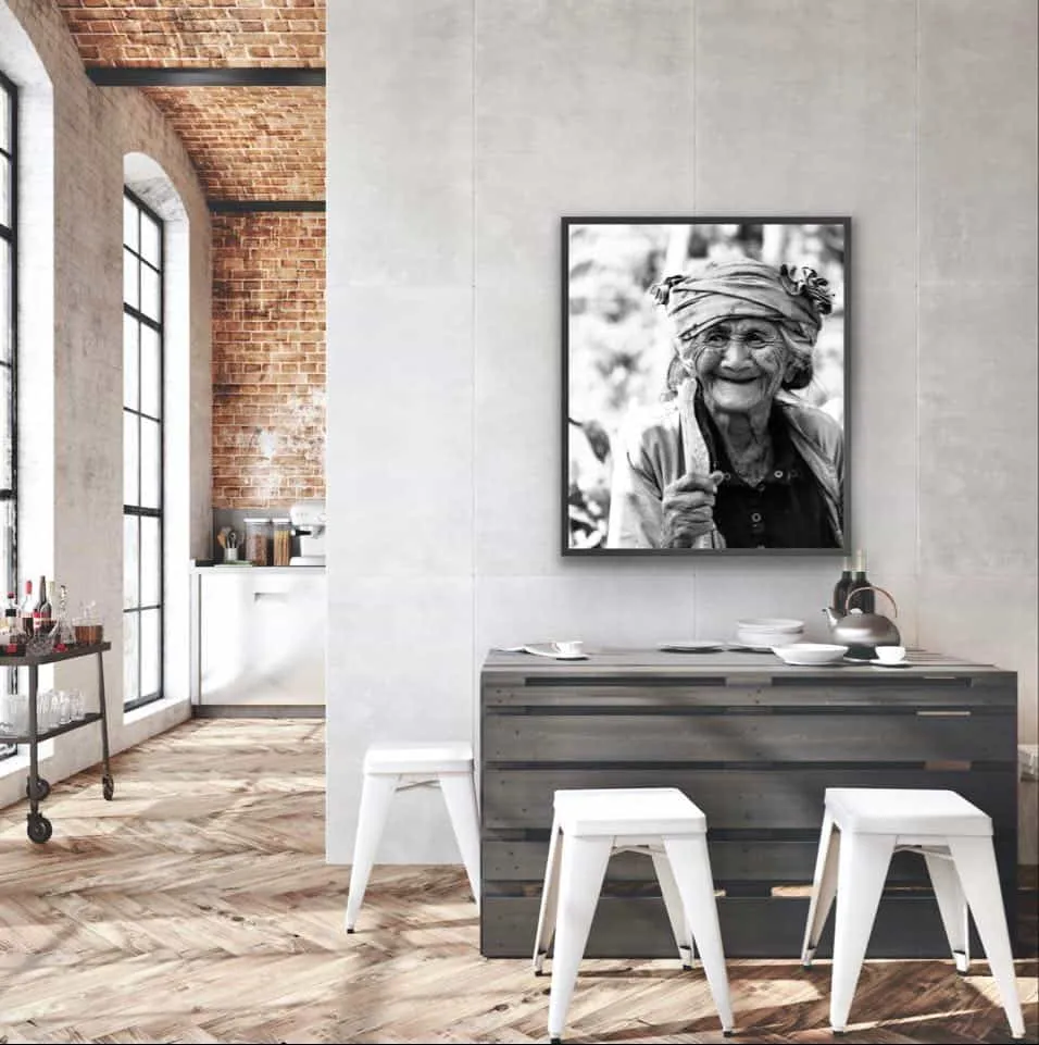 Plakat Cute old lady - 70x100cm
