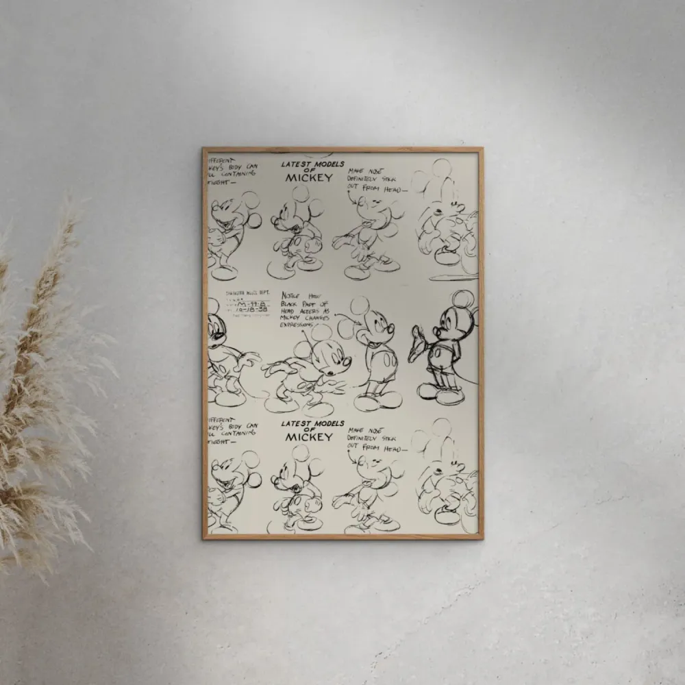 Poster & Frame Disney - Latest Models Mickey