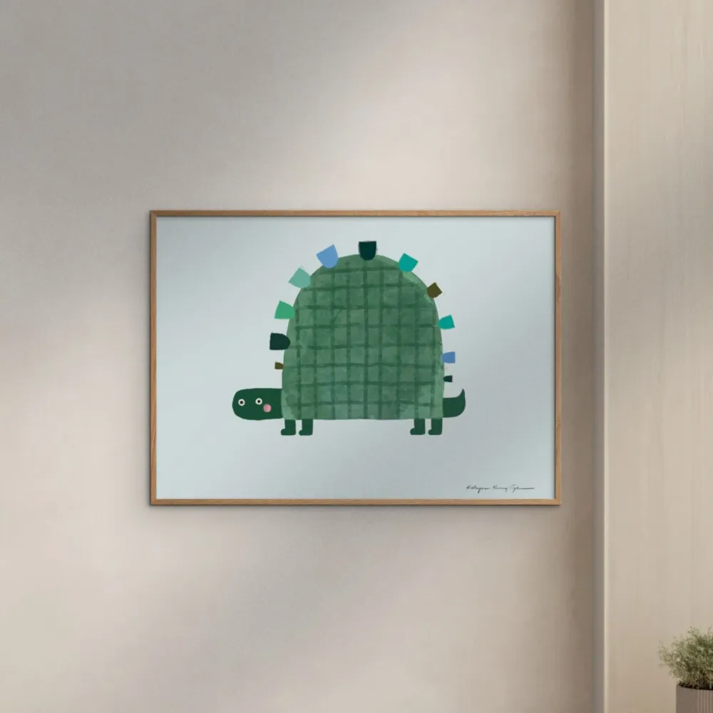 Poster & Frame Wild Apple - Turtle