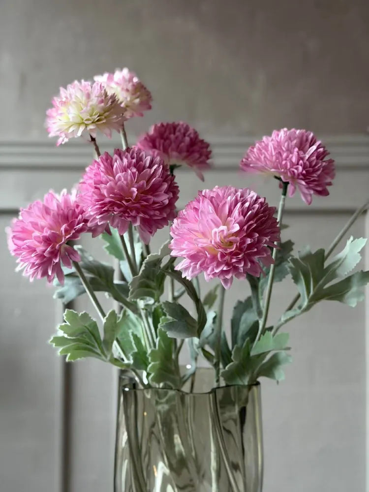 Prydløkstilk 60 cm - Rosa