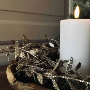 Ranke med glitter - Champagne