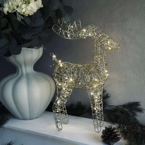 Reinsdyr med LED-lys