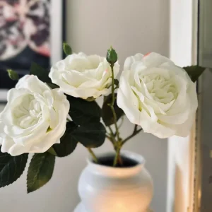Rose 45cm – Hvit