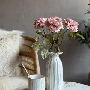 Rose 38 cm – Støvet rosa