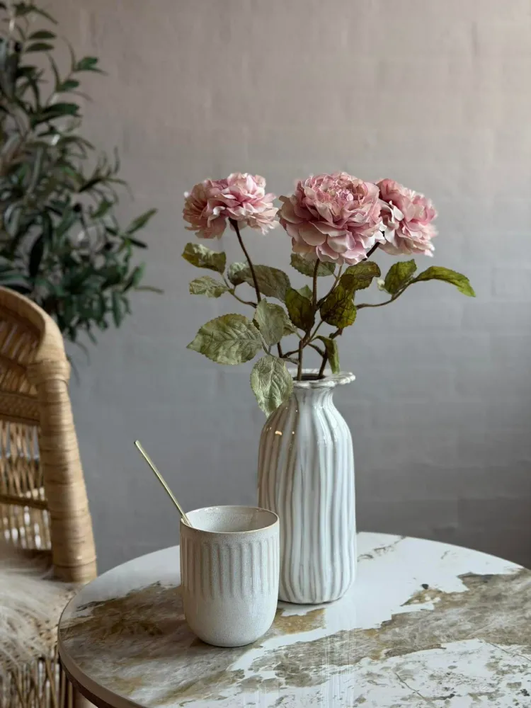 Rose 38 cm – Støvet rosa