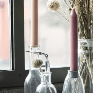 Rustikklys gammelrosa