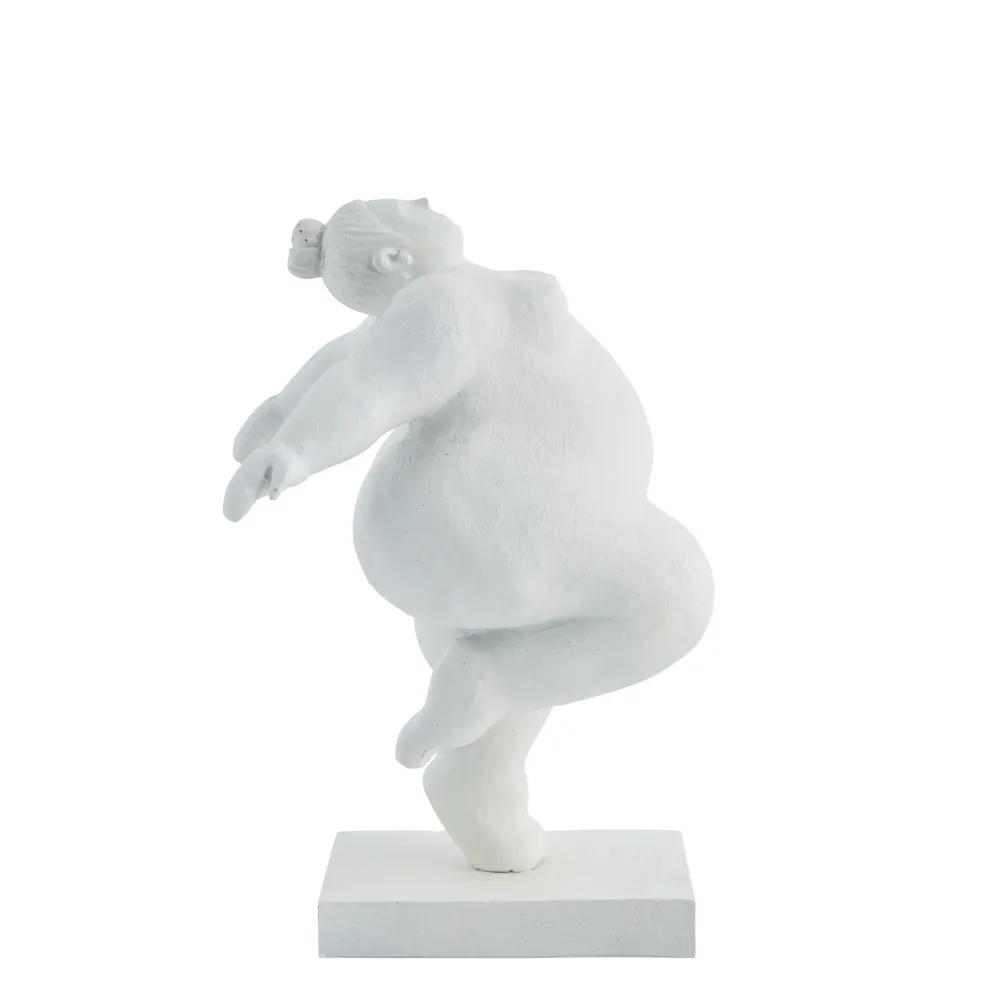 Serafina dekorasjon H23 cm. hvit