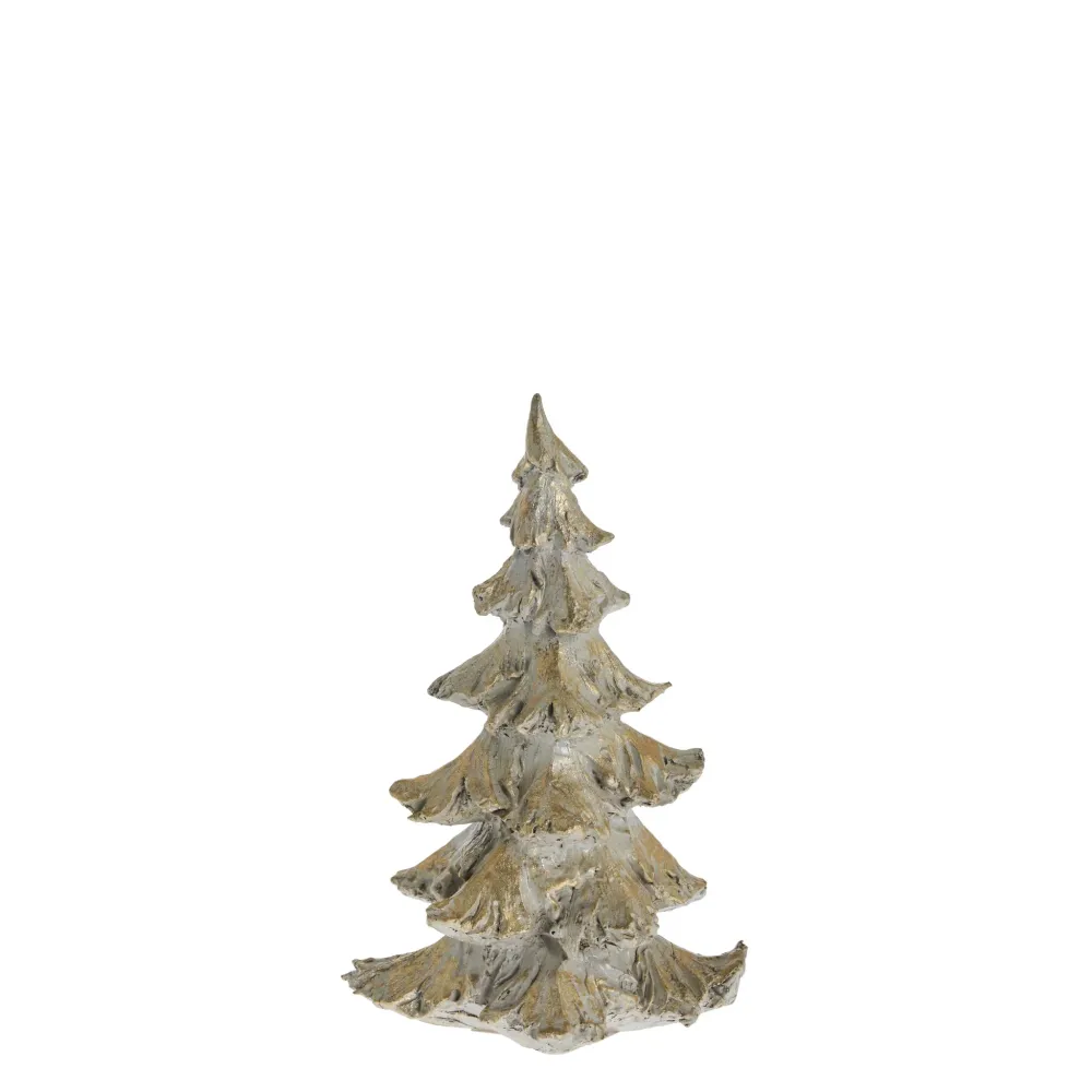 Serafina juletre H22,5 cm. lys gull