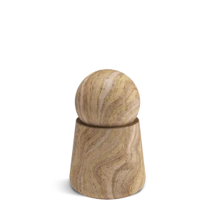Serene jar tall - Rainbow sandstone