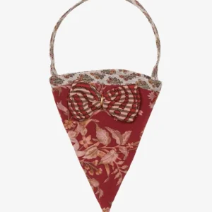 Silk Cornet Ornament Cranberry Crush