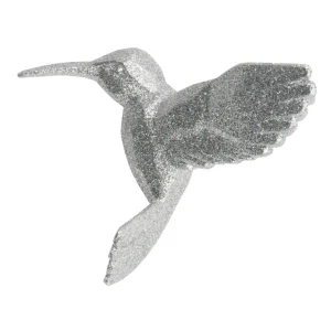 Sølvfarget kolibri - Juletrepynt til ditt juletre