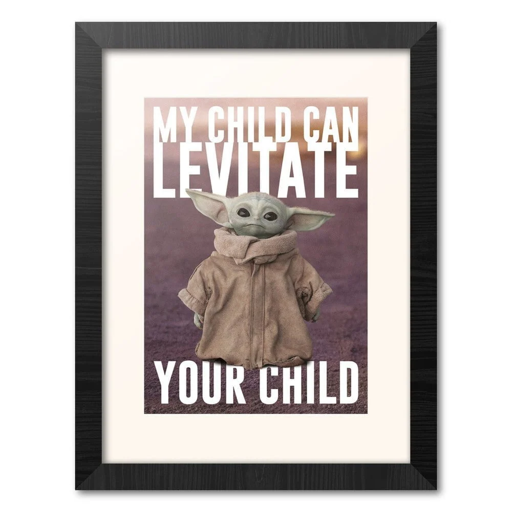Star Wars Innrammet Bilde 30 x 40 cm Child