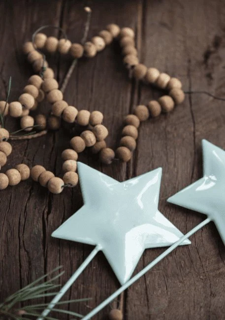 Stjerne oppheng i treperler