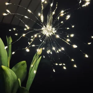 Stjernekaster med 120 LED-lys - timerfunksjon