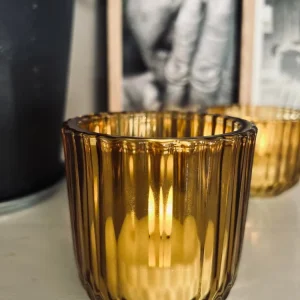 Stor telysholder - Amber Høy modell