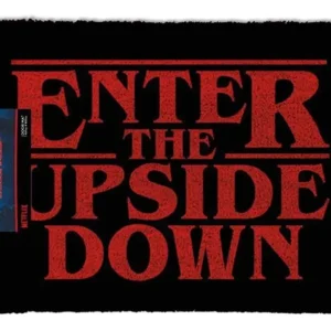 Stranger Things Dørmatte Enter Upside Down