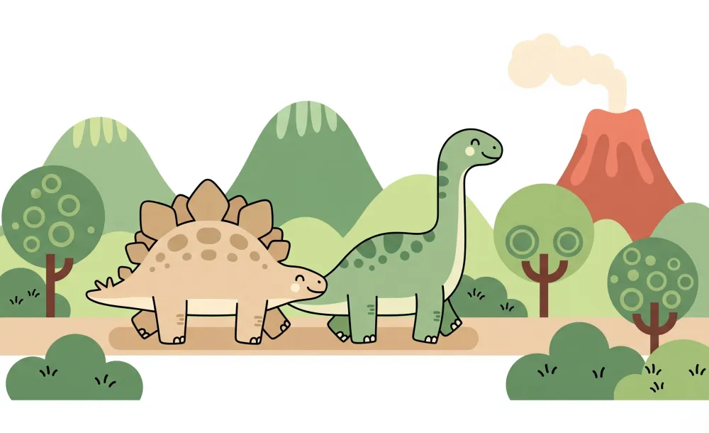 Tapet barnerom | Dinosaurer og forhistorisk natur