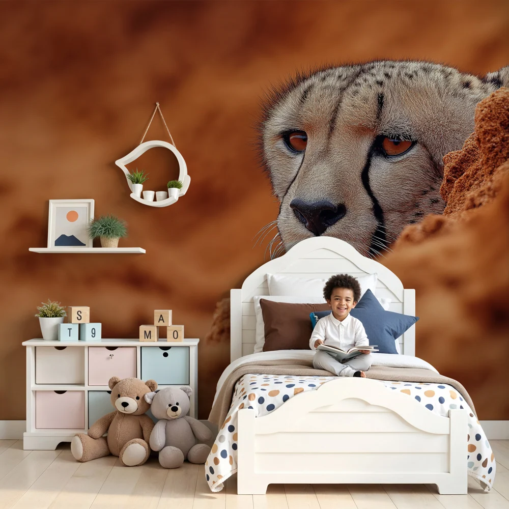 Tapet barnerom | Gepard i sitt naturlige habitat