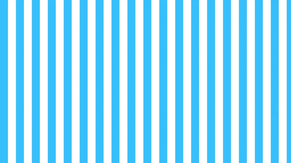 Tapet barnerom | Blå og hvite striper