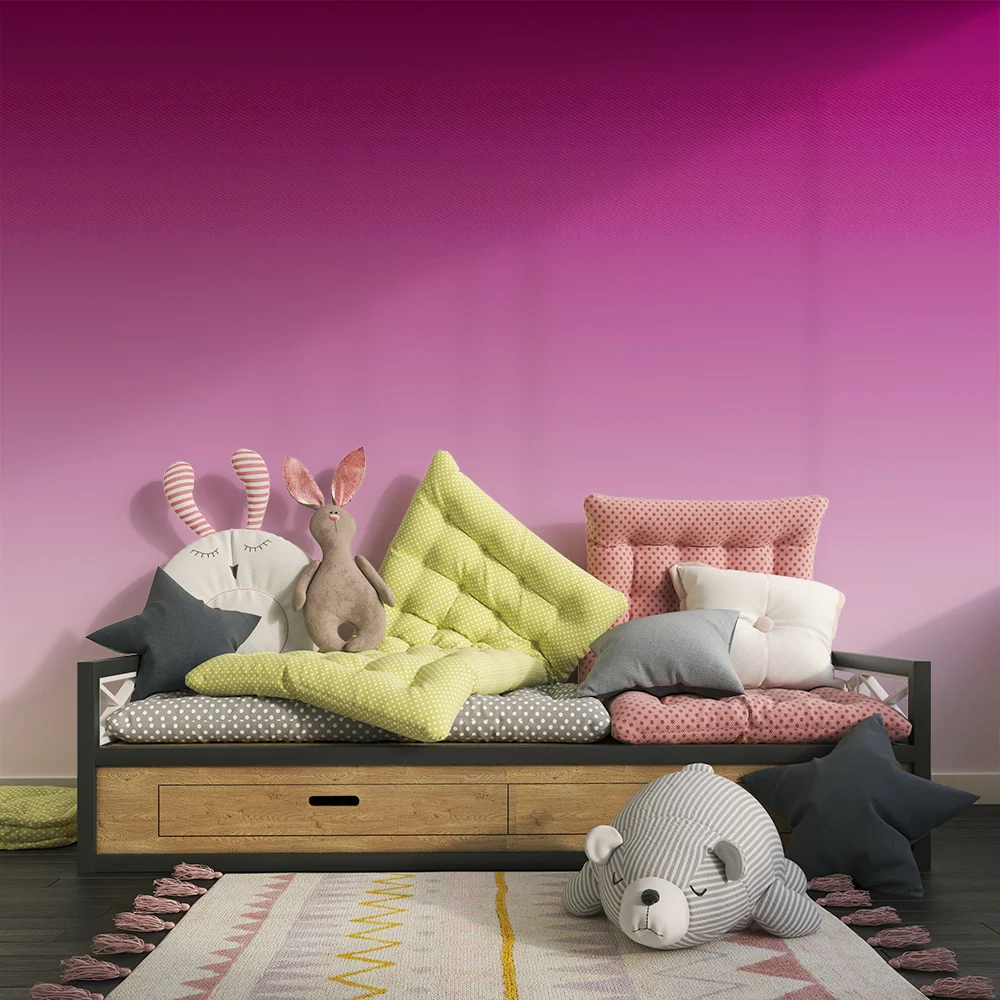 Tapet barnerom | Lilla gradient