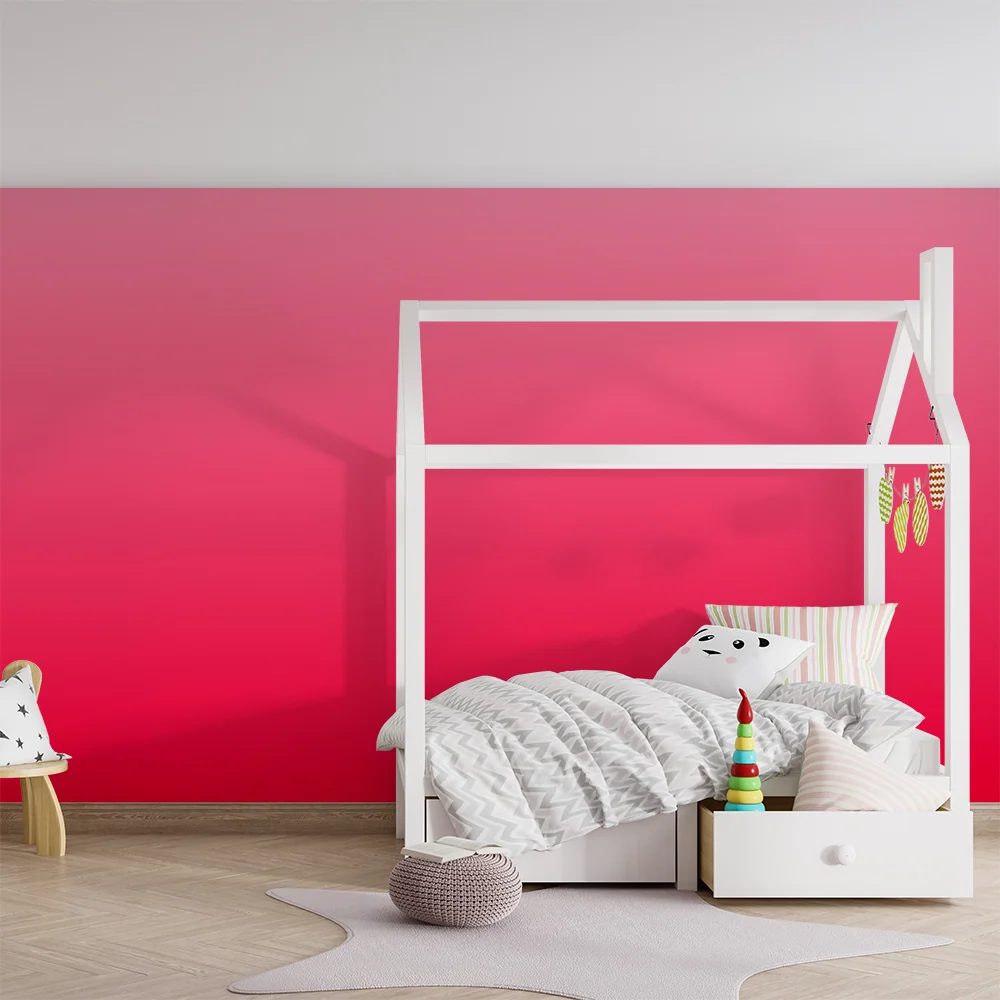 Tapet barnerom | Myk rosa gradient