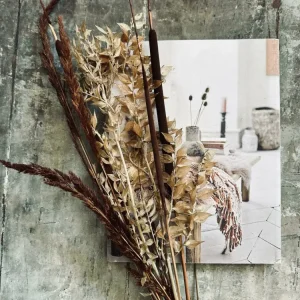 Tørkede blomster – Brown mix