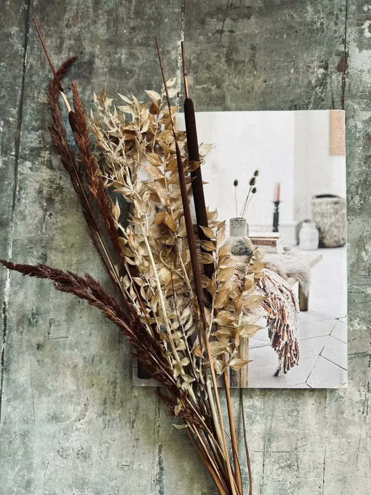 Tørkede blomster – Brown mix