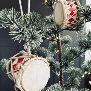 Tromme med skinn – Nostalgi Rutet 5cm