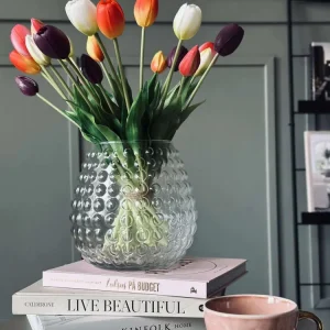 Vase Clear dots