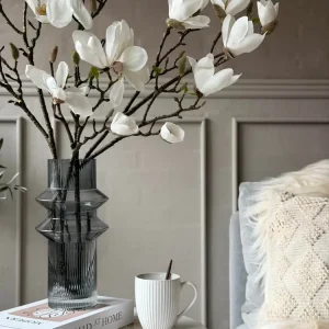 Vase Curv grey