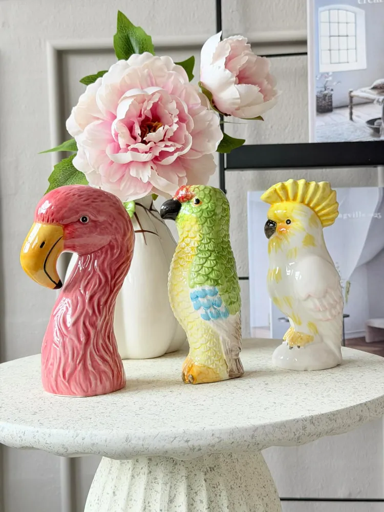Vase Flamingo