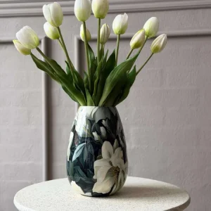 Vase - Flower print 20 cm